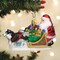 Old World Christmas: Santa's Dog Sled Hanging Ornament
